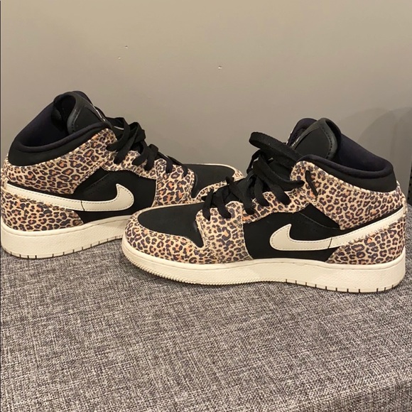 leopard jordan shoes